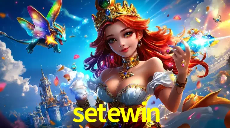 A princesa de um reino de fantasia mágico, com seu pequeno dragão, apresentando um mundo de prêmios encantados nos jogos de caça-níqueis do cassino setewin.
